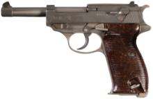 Mauser "byf/44" Code P.38 Pistol with Full Phosphate Finish