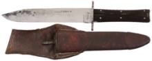 W. Thornhill & Co. London "Ellis" Sportsman's Knife with Sheath