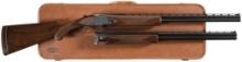Belgian Browning Superposed Grade I Shotgun Two Barrel Skeet Set