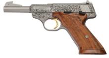 Factory Engraved Belgian Browning Renaissance Challenger Pistol