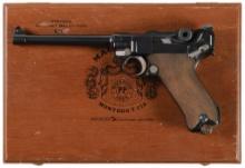 DWM/John Martz Navy Configuration Luger Pistol with Case