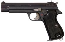 Swiss Army SIG P210 Pistol with Holster Rig