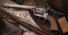 Cavalry Model Colt Single Action Army Revolver with Kopec Letter