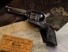 Colt Single Action Army Revolver in .45 ACP with WWII History