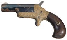 Kornbrath Engraved, Gold Inlaid Colt Thuer Model Derringer