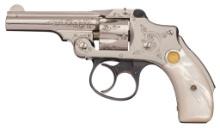Young Engraved Smith & Wesson .32 Safety Hammerless Revolver