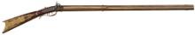 Engraved American Percussion Swivel Breech Double Rifle