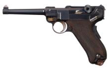 DWM Model 1900 American Eagle Luger Pistol with Accessories