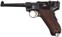 Mauser 1935/06 Portuguese Republican National Guard Luger Pistol