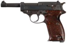 Late World War II Walther "ac 45" Code Zero Series P.38 Pistol
