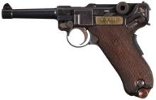 Dutch Contract DWM 1906 Luger Semi-Automatic Pistol