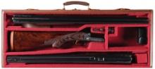 Winchester Model 21 Double Rifle in .375 Win. with 28 Gauge Set