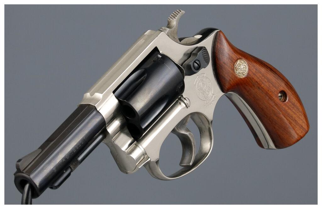 Factory Two-Tone Smith & Wesson Model 36-1 Revolver