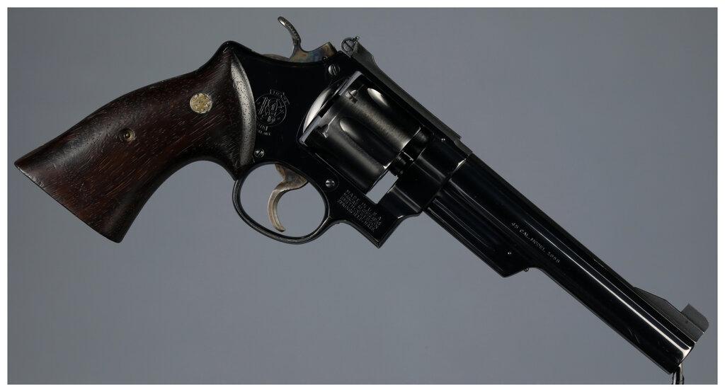 Smith & Wesson Model 1955 Pre-Model 25 Double Action Revolver