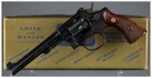 Smith & Wesson K-38 Combat Masterpiece Revolver with Gold Box