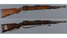 Two Fabrique Nationale Model 1930 Bolt Action Rifles