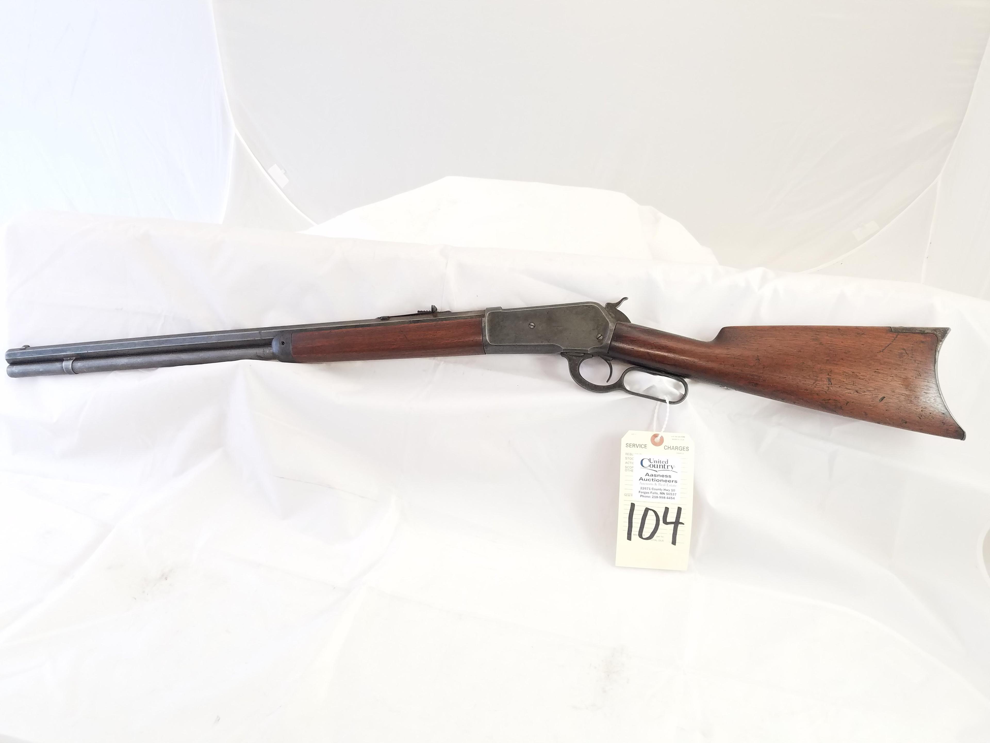 Winchester Model 1886 Lever 40-65cal s/n31462 - mfg 1888