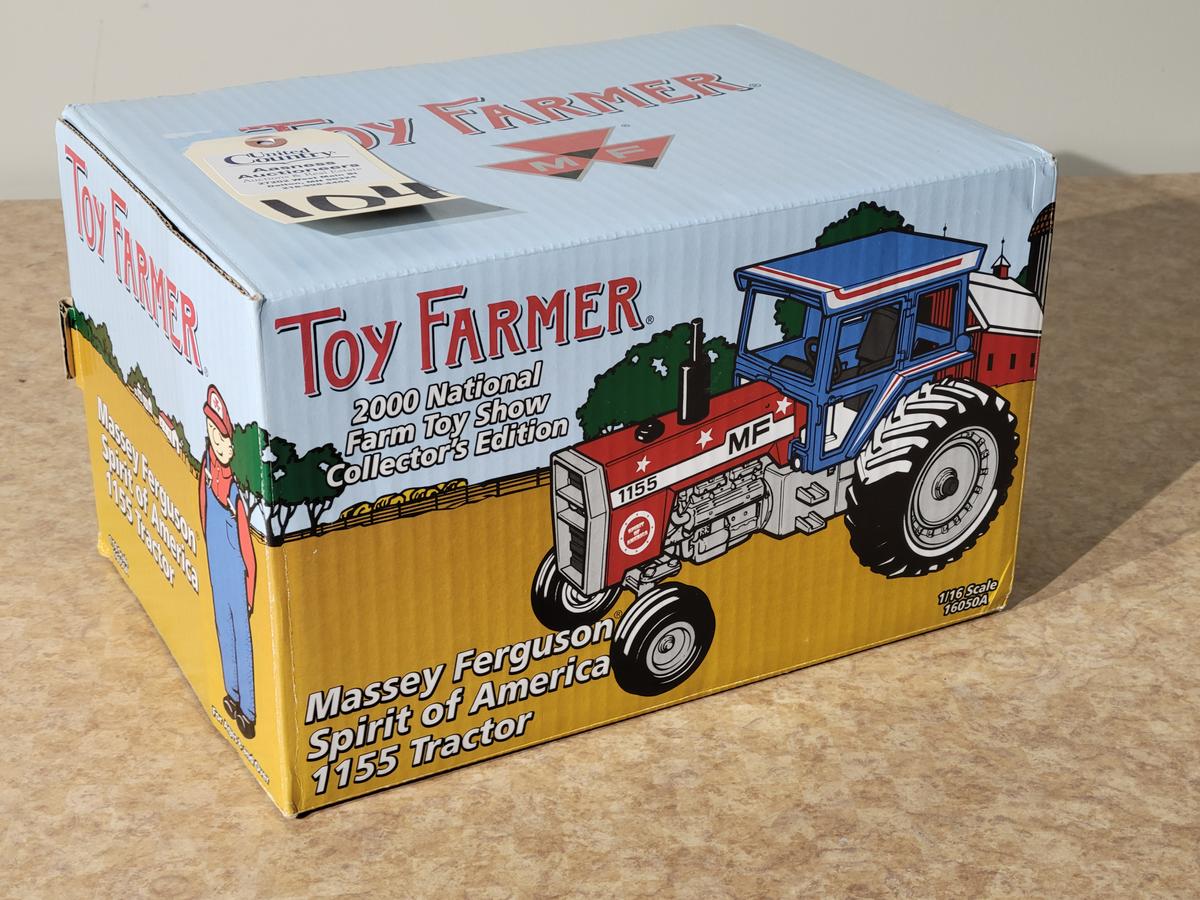 Ertl Toy Farmer Massey Ferguson 1155 2000 National Farm