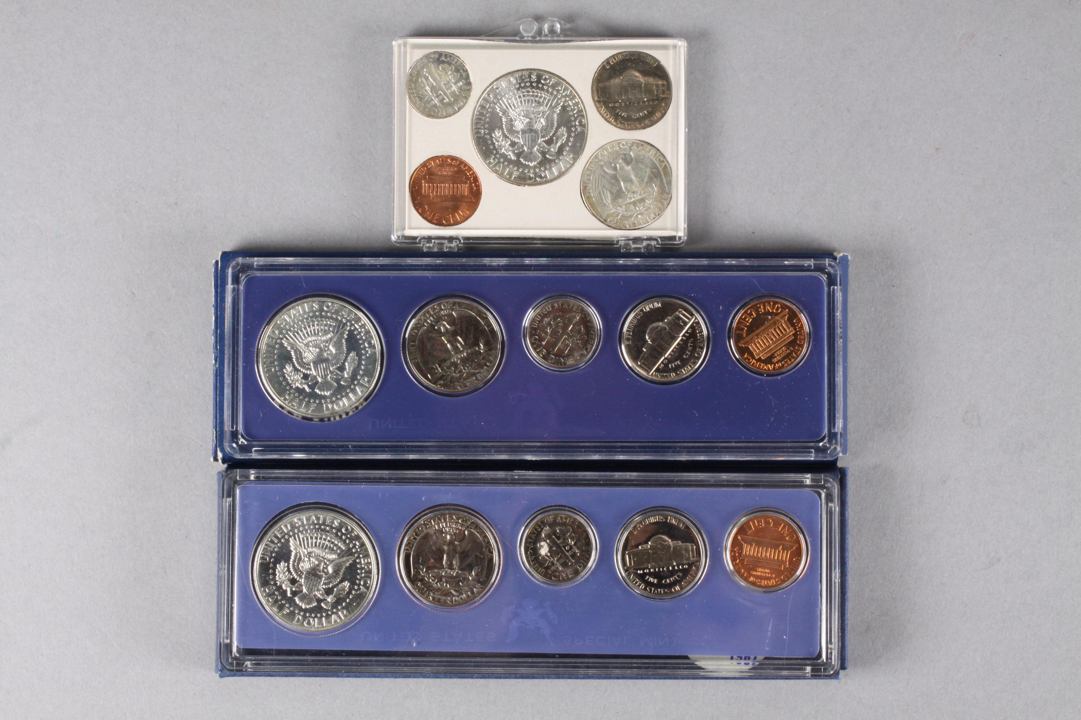 1964 Mint Set, 1966 & 1967 US Special Mint Sets
