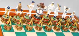 Danbury Mint Legends of American & National Leagues Chess Set