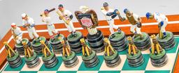 Danbury Mint Legends of American & National Leagues Chess Set