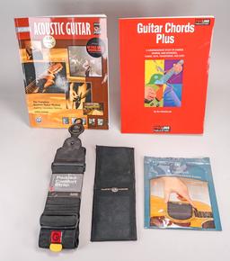 Guitar Books, Strap & Humidpak