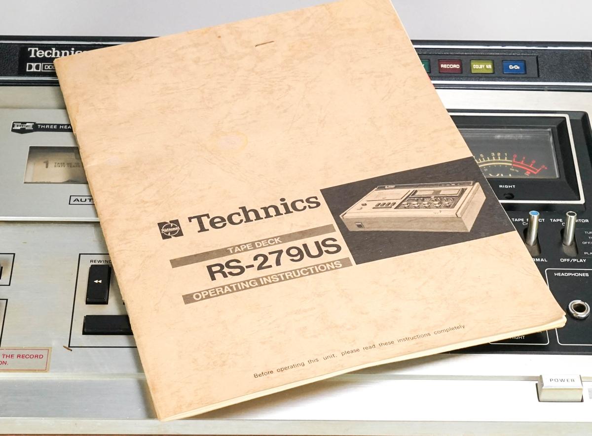 Technics RS-279US Tape Deck