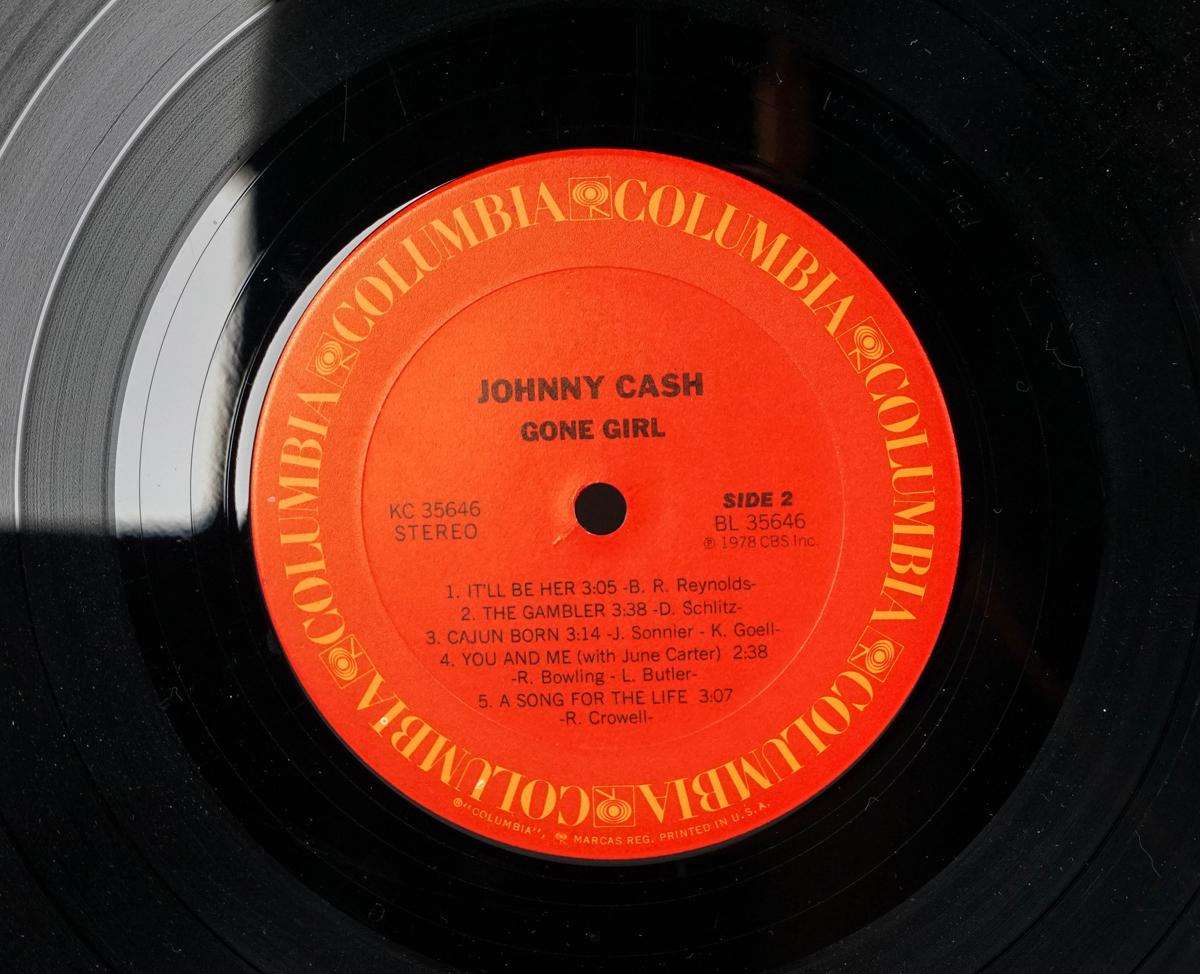 "Cash In With STP" Johnny Cash Promotional Gatefold LP, Ca. 1978