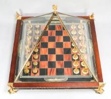 The Treasures Of Tutankhamun Chess Set By The Franklin Mint