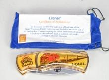 Lionel Santa Fe Pocket Knife