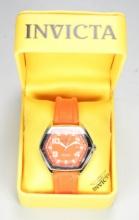 Invicta Orange Faced #9807 Quartz Watch