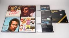 3 Blank Maxell & Scotch Tape- Sealed & 4 Pre Recorded Reel to Reel Tapes