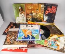 Vintage Vinyl: Nat King Cole, Buddy Rich, Whipped Cream, James Bond Goldfinger, Disney & More