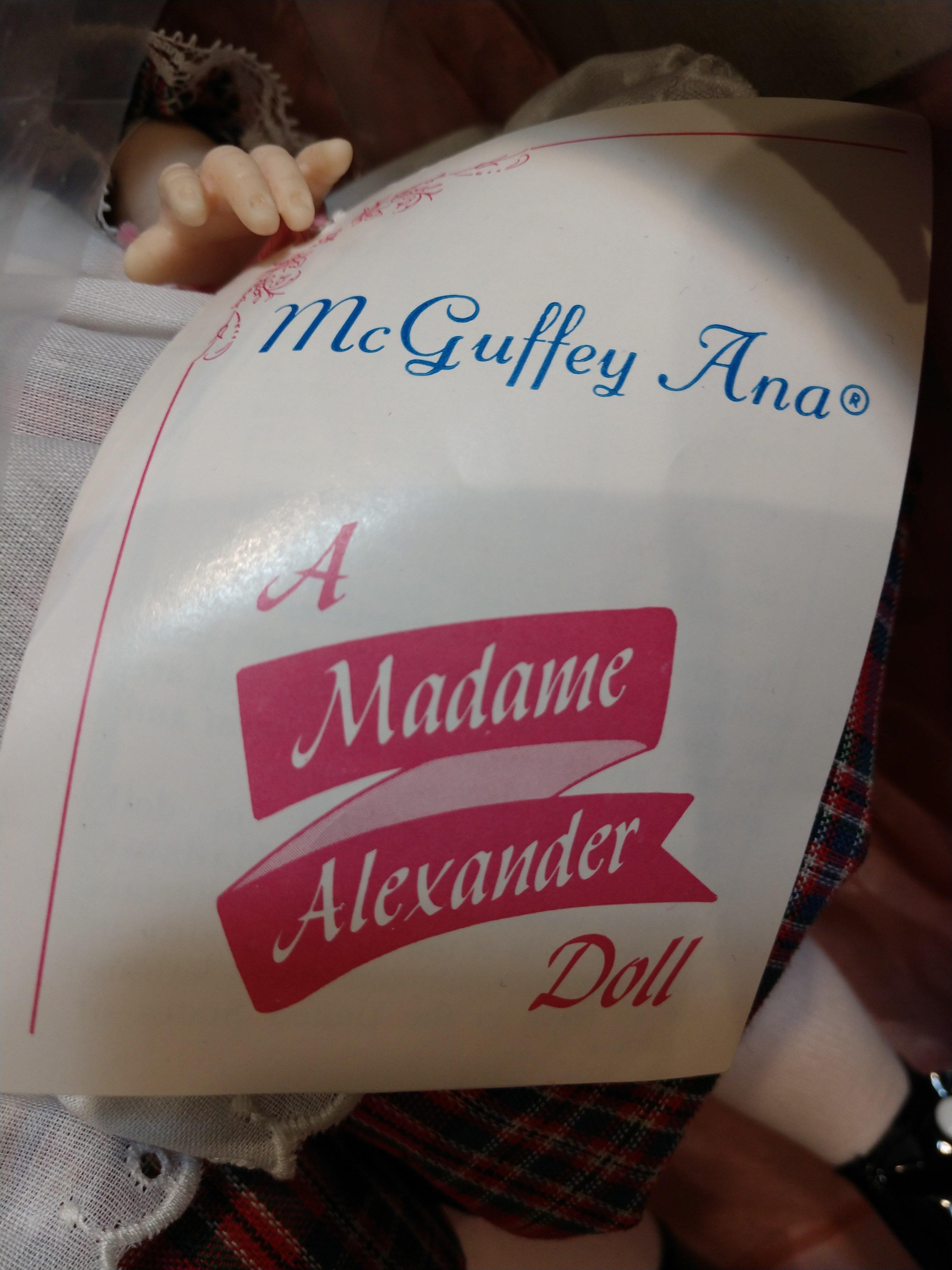 Madame Alexander Nib Goldilocks & Mcguffy Ana