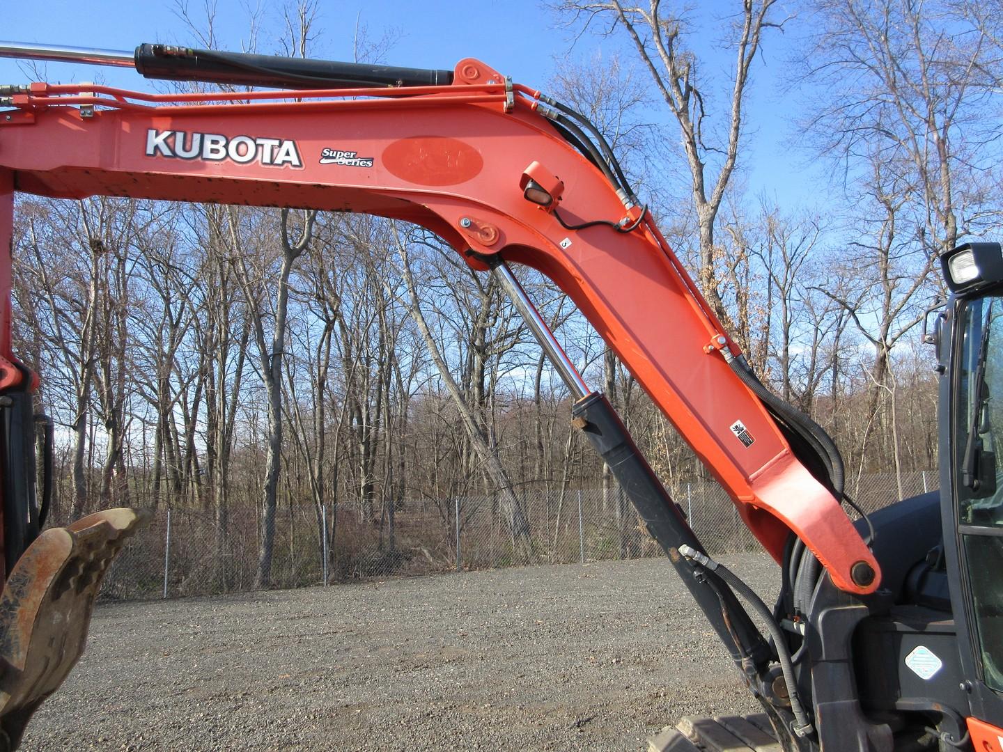 2018 Kubota KX080-4SS Hydraulic Excavator