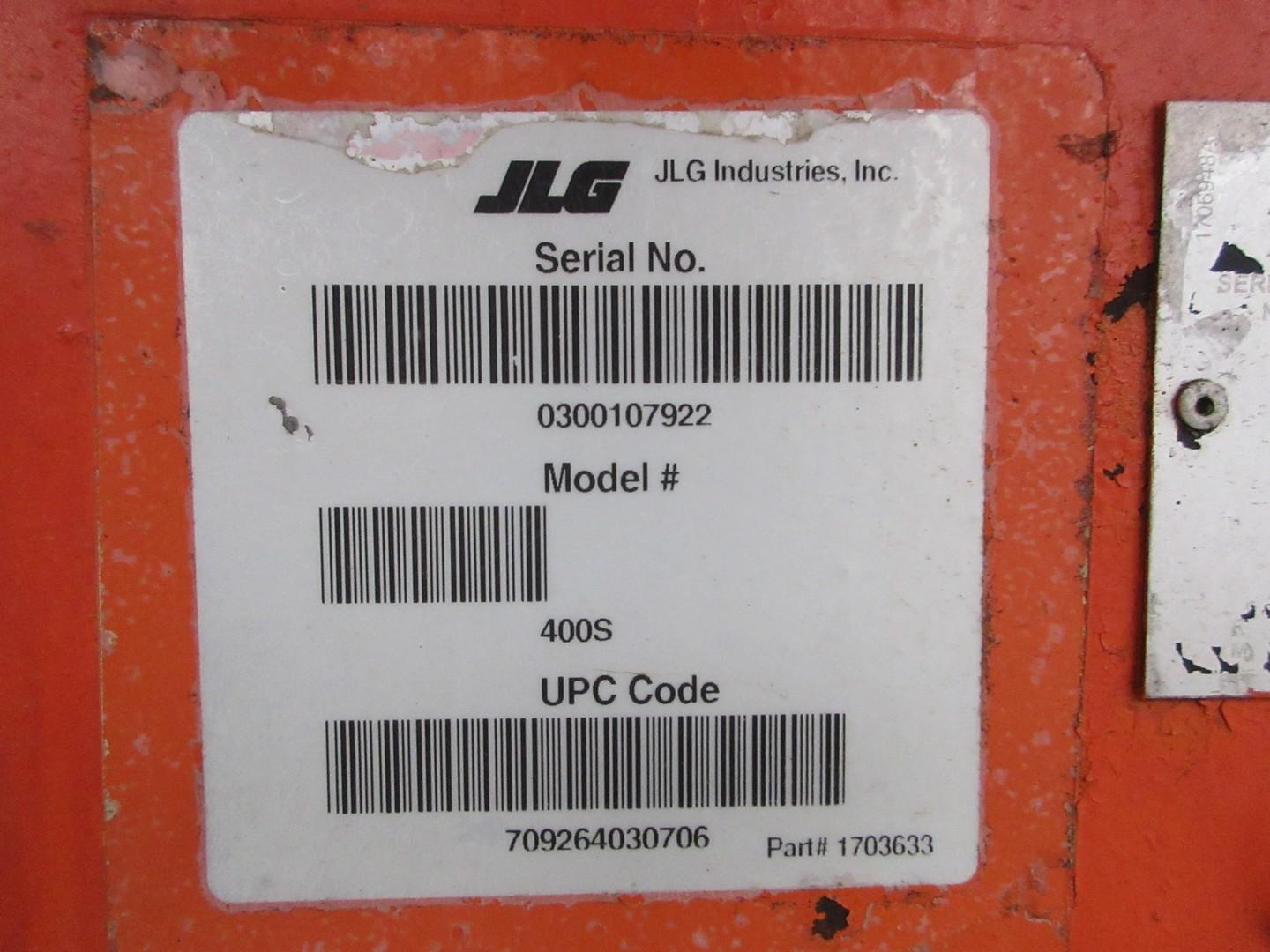 2007 JLG 400S Boom Lift
