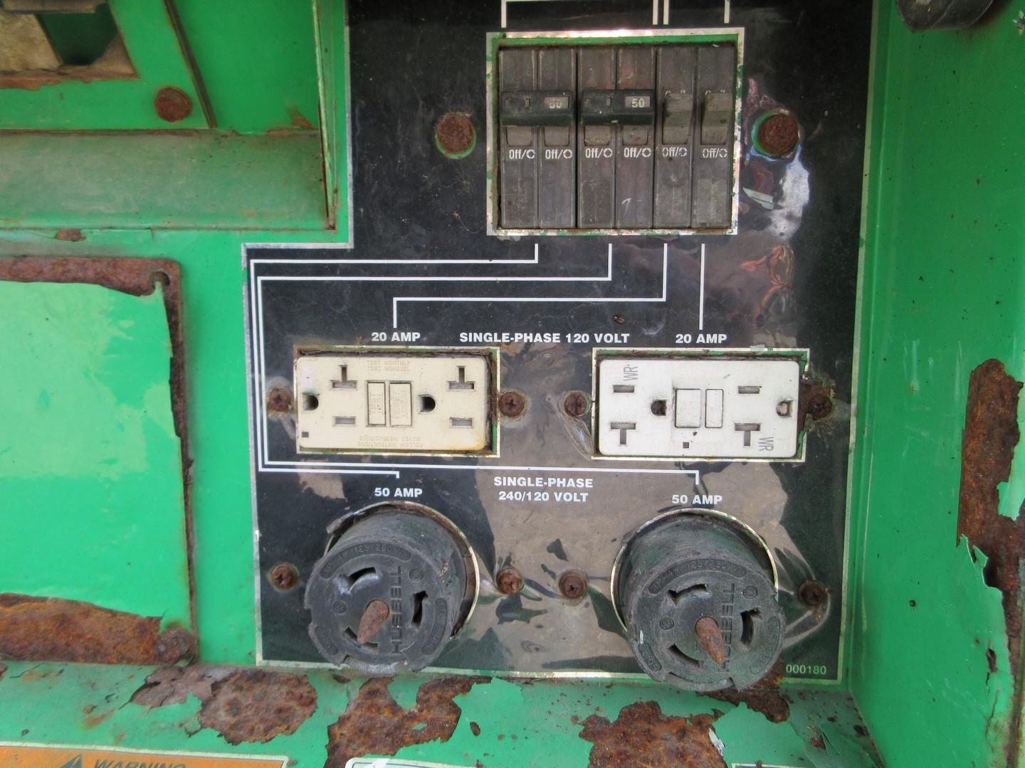 2013 Multiquip DCA25SS1U3 Tow Behind Generator