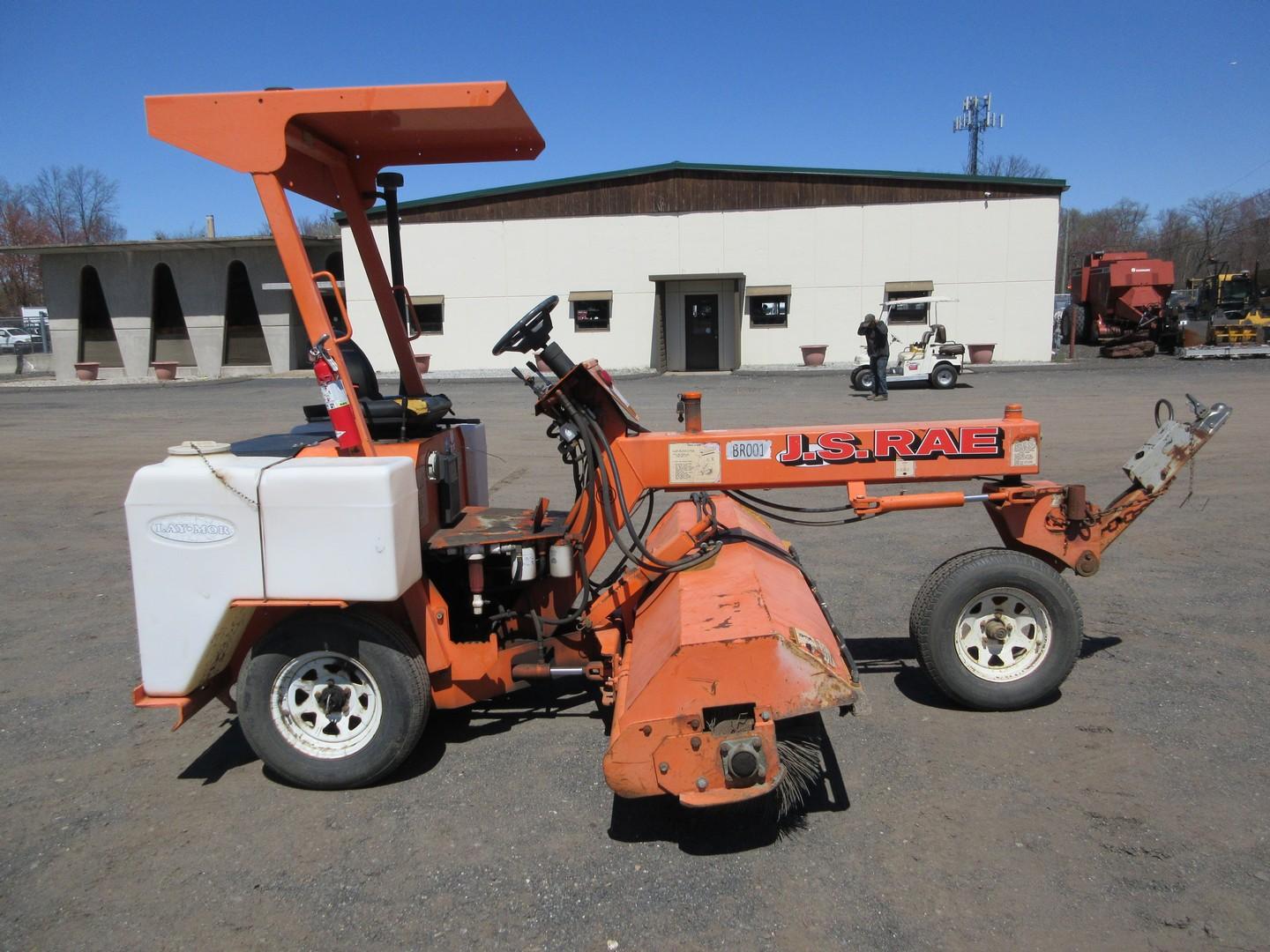 2003 Lay-Mor 8HC V312LHAD Ride On Sweeper