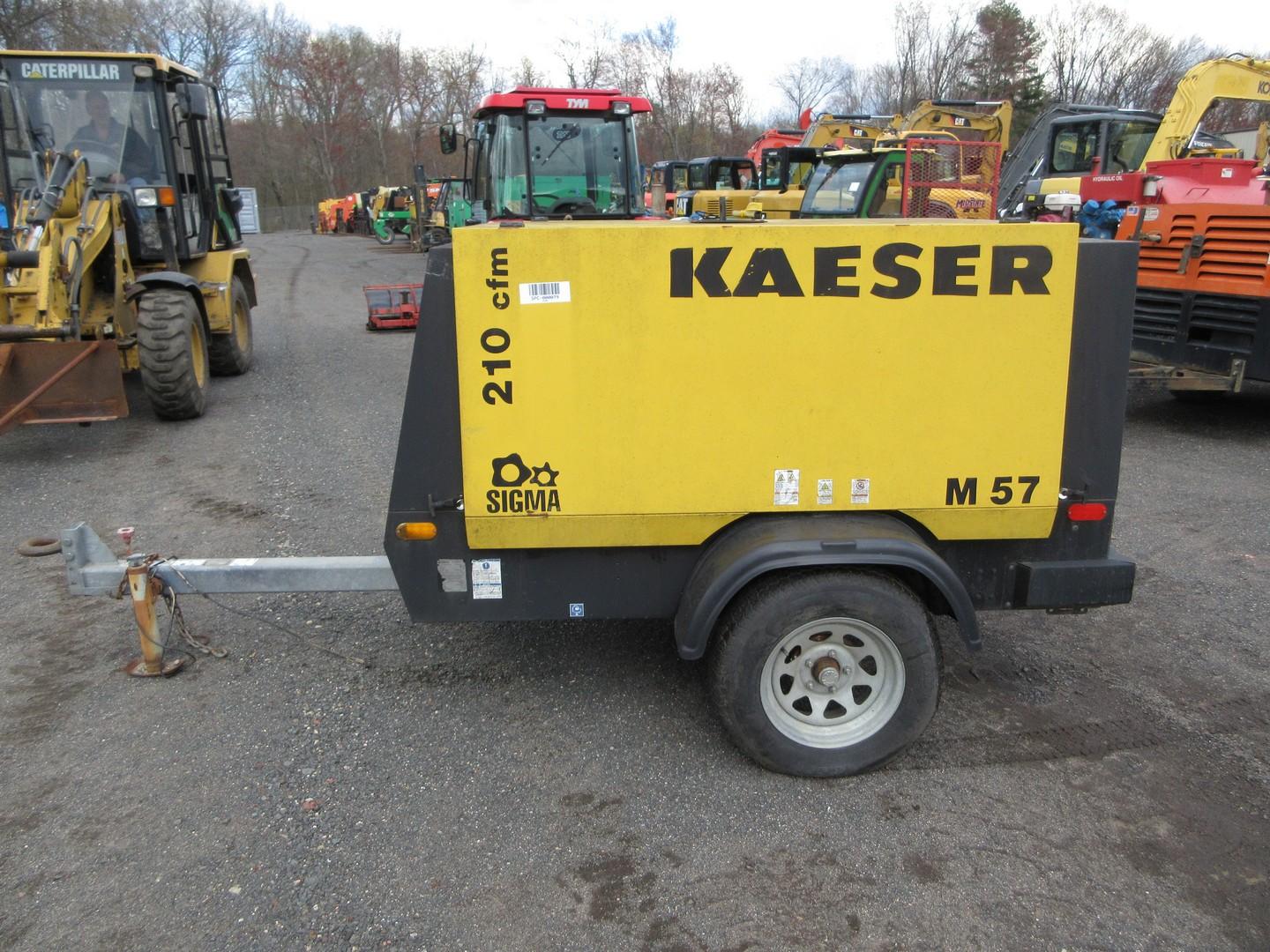 2014 Kaeser M57 Tow Behind Air Compressor