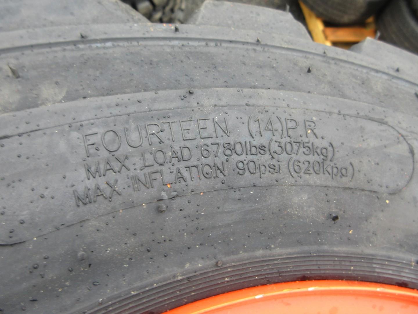 (4) Forerunner 12-16.5 Tires With Rims