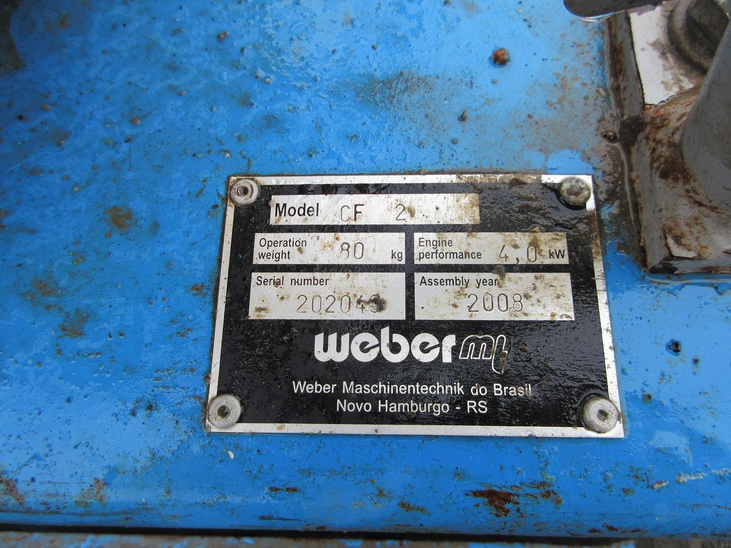 Weber CF2 Plate Compactor