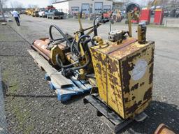 72" Hydraulic Flail Mower Assembly