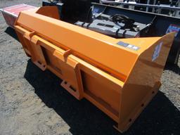 Wolverine 84" Snow Pusher With Poly Cutting Edge