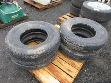 (4) Roadguider ST235/80R16 Trailer Tires