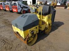 2001 Bomag BW900 Double Drum Vibratory Roller