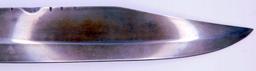 Confederate States Army Combat Bowie Knife and Scabbard