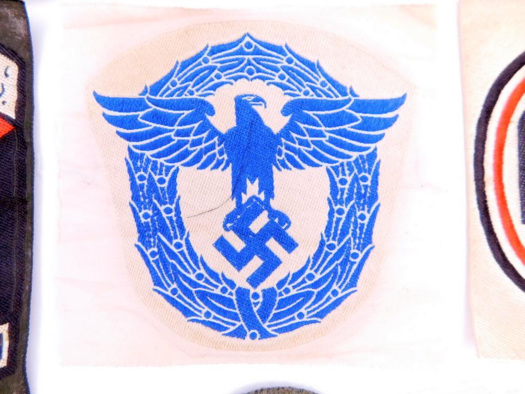 Group of (10) German WWII Military Cloth Insignia