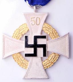 German WWII NSDAP 50 Year Faithful Service Cross