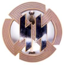 German WWII Waffen SS Bronze Sports Proficiency Badge