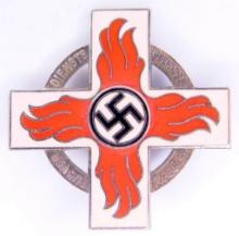German WWII 1st Class Fire Brigade Decoration